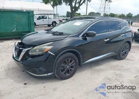 2018 Nissan Murano Sv из США, поврежденный, VIN 5N1AZ2MG9JN114382